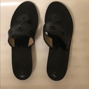 Jack Rogers black sandals 8.5